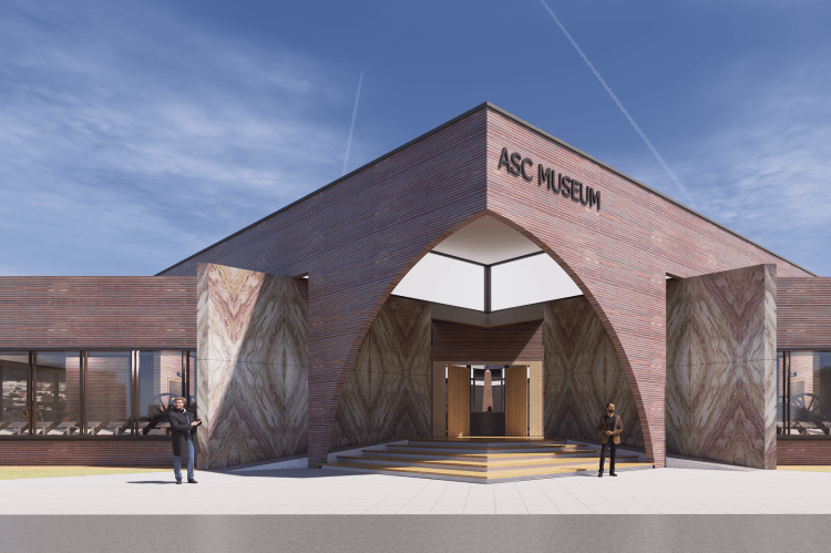 Army Museum design in modern style