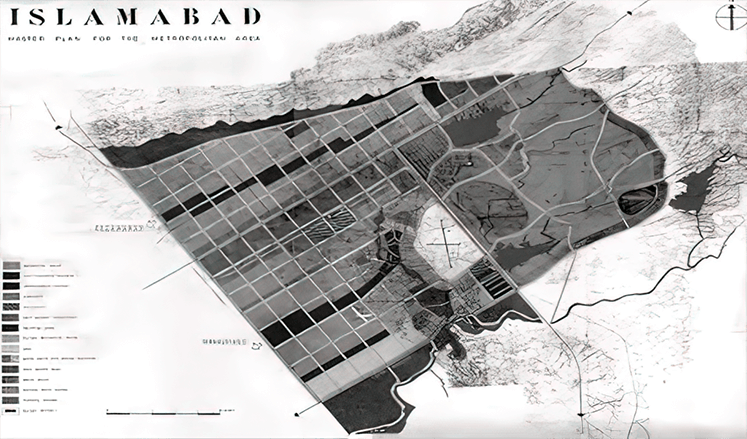 Original Masterplan of Islamabad