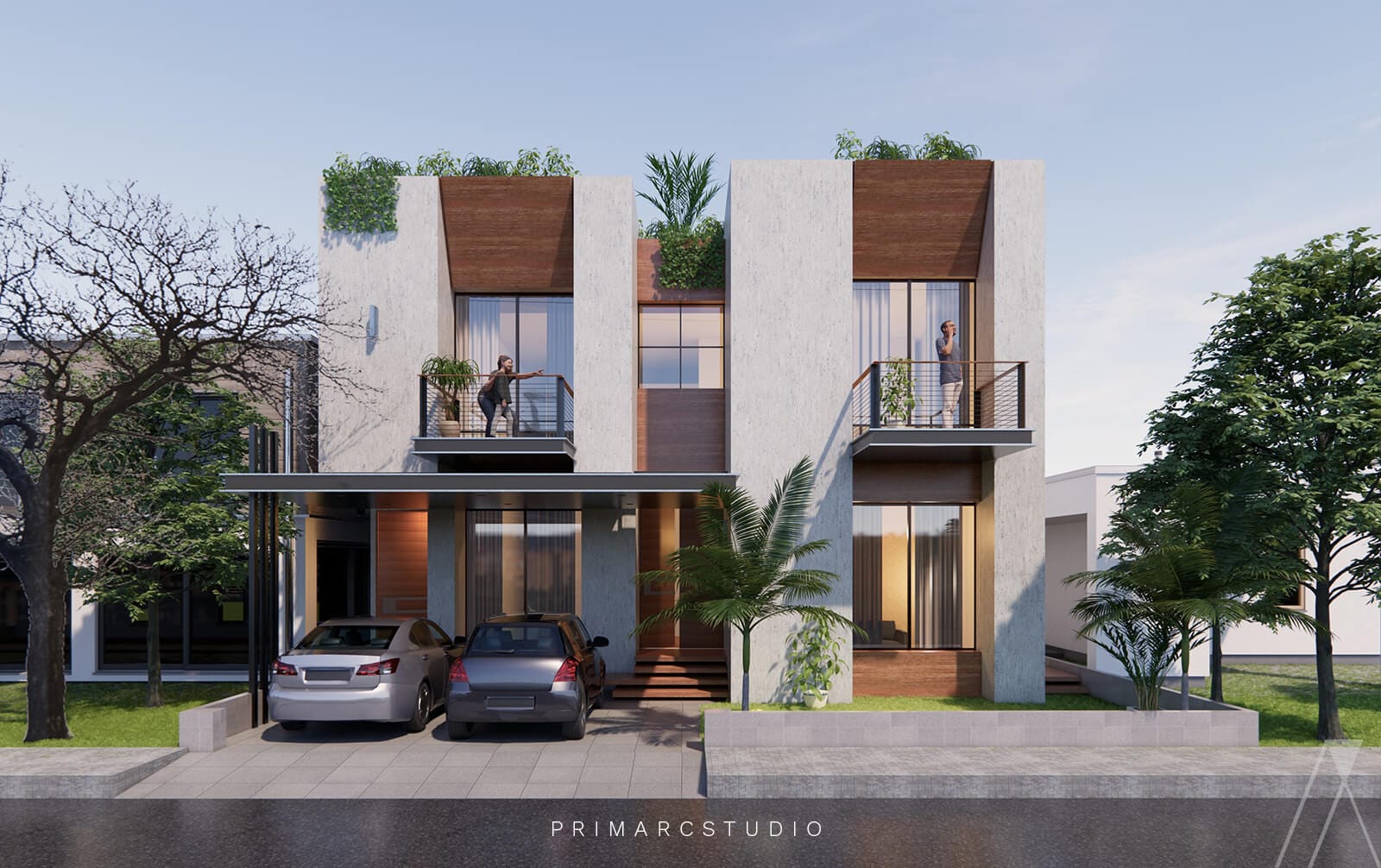 10 Marla House design in Islamabad by Primarc Studio Architects in Islamabad
