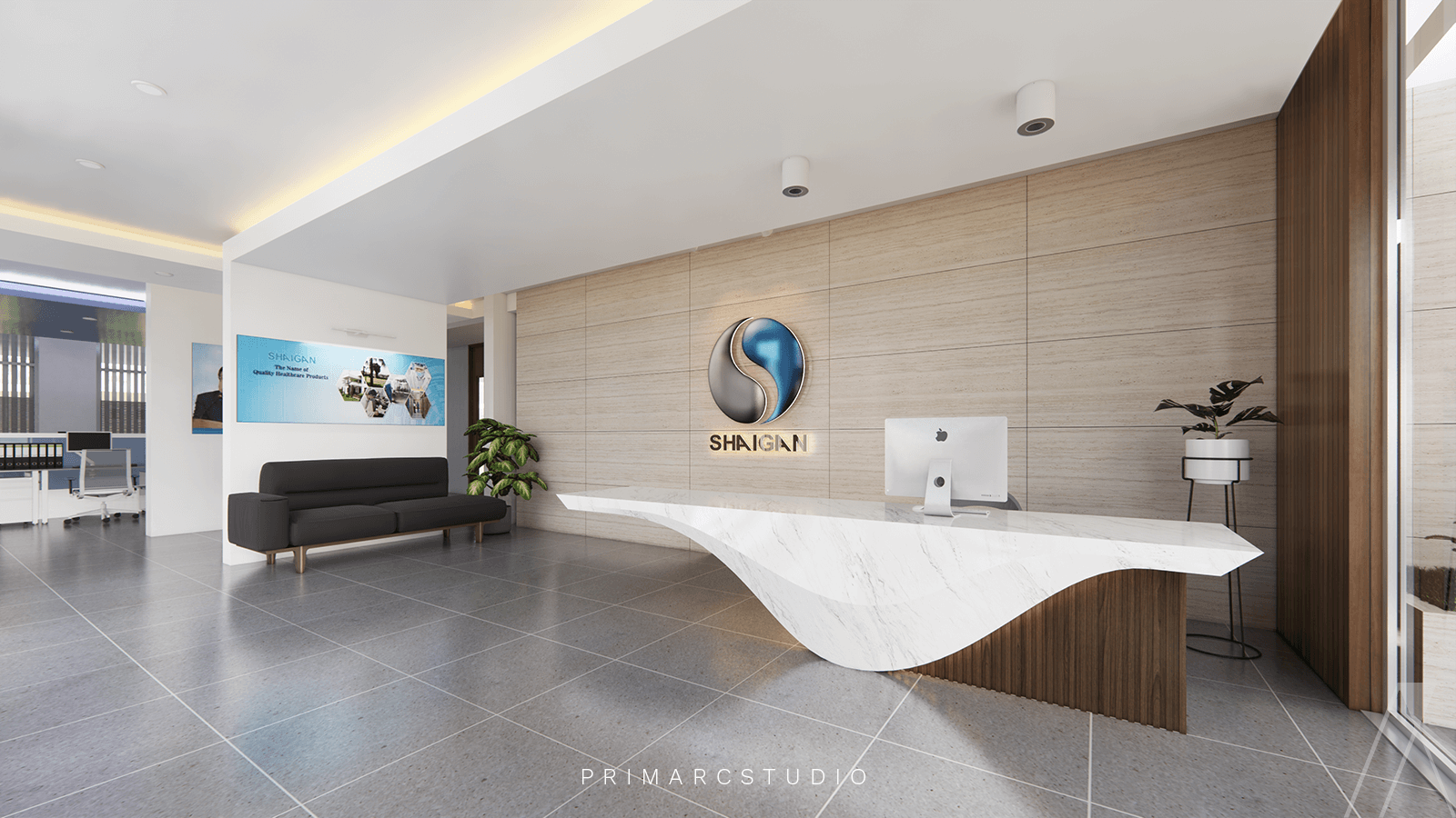 Office interior design for Pharmaceuticals Company