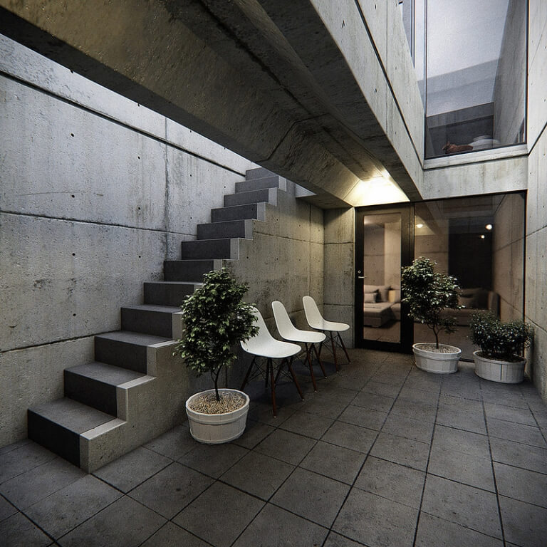 Azuma House by Tadao Ando