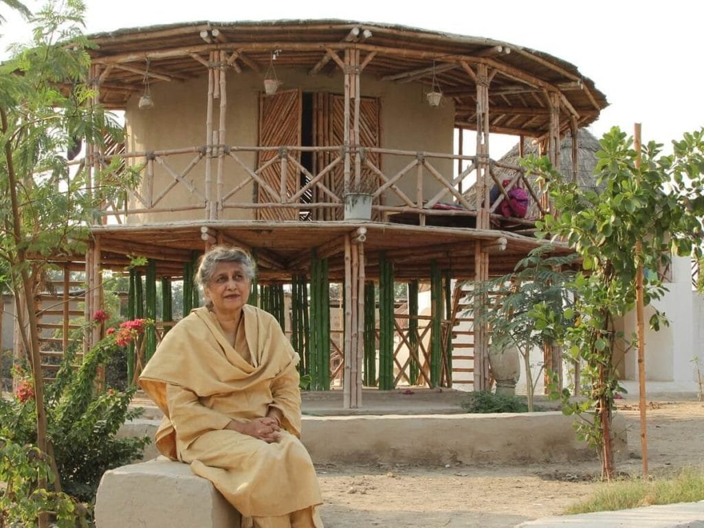 Architect Yasmin Lari's eco friendly homes for nomads of Sindh