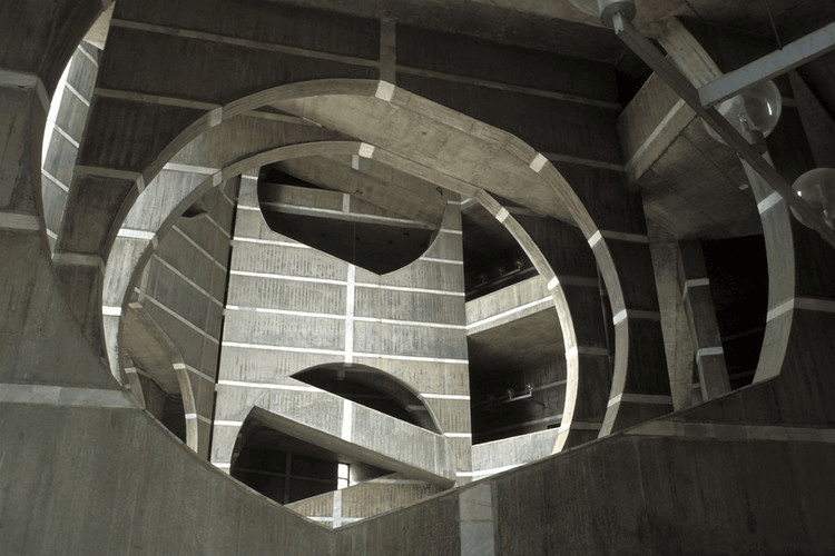 Stairs and light play in Louis Isadore Kahn's Architecture
