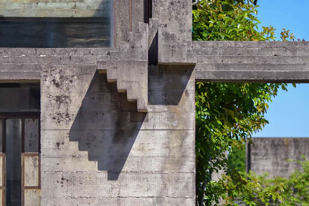 Brion Cemetery Sanctuary by Carlo Scarpa - detail