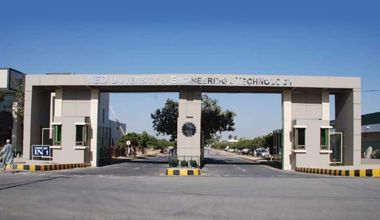 NED University - Main gate