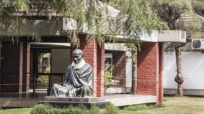 Mahatma Gandhi Memorial, Ahmedabad by charles correa