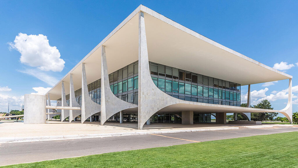 Gonzalo Viramonte Palacio do Planalto by Architect Oscar Niemeyer