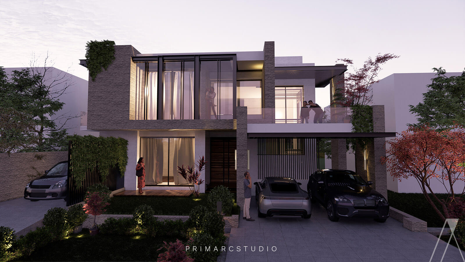 1 Kanal House Front Design for 50 x 90 plot in Islamabad