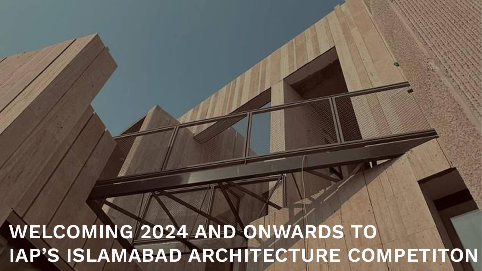 Modern architecture building in islamabad with bridge
