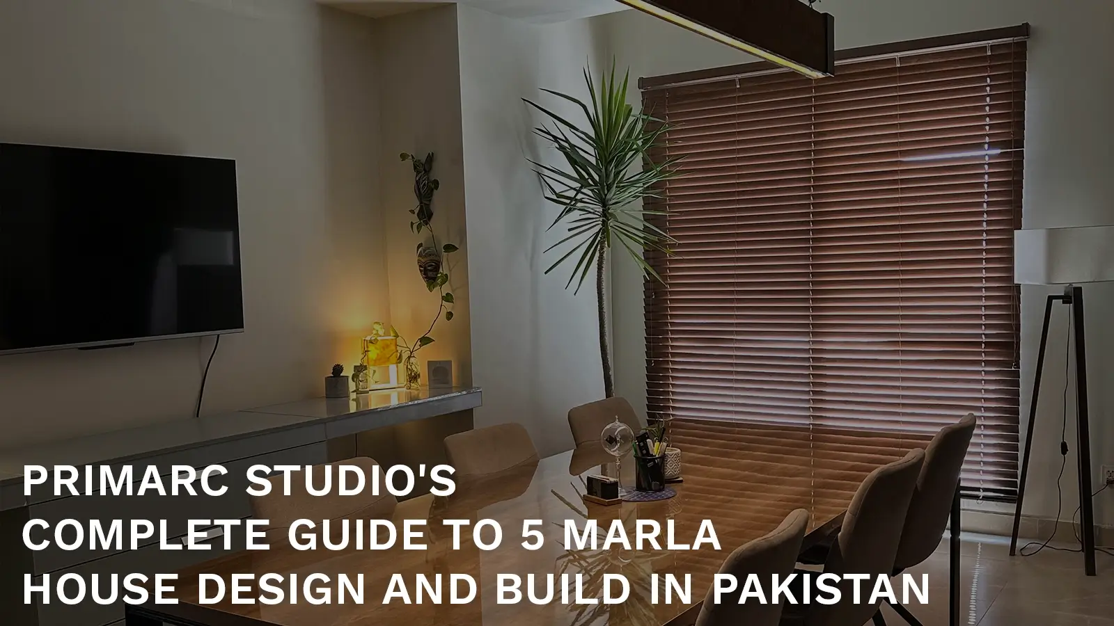 Primarc Studio's Complete Guide to 5 Marla Houses Design and Build in Pakistan