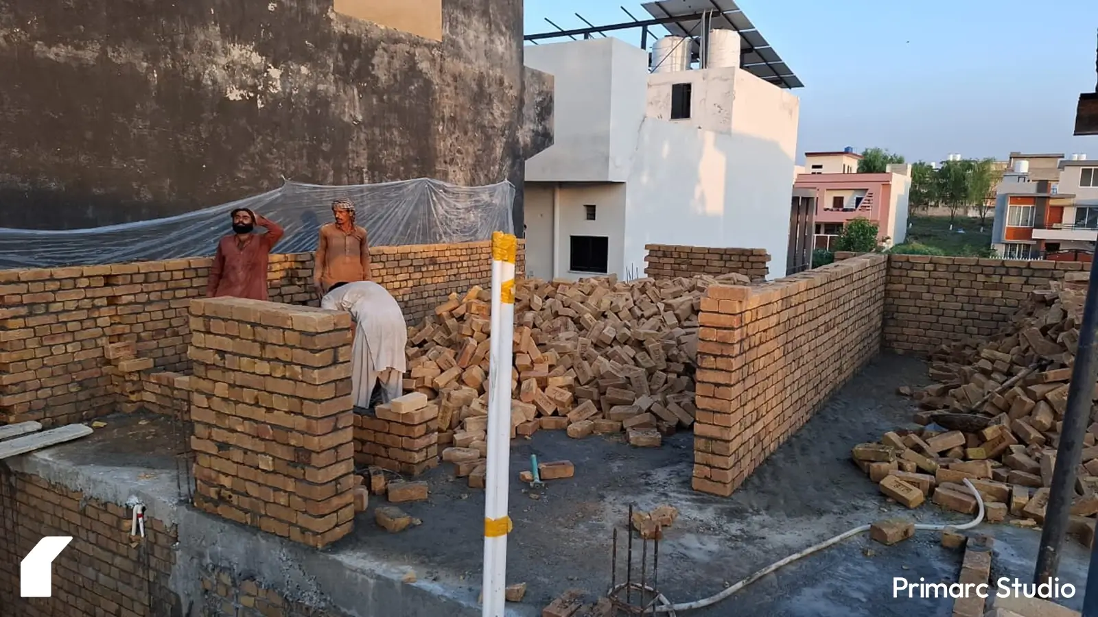 7 Marla house design under construction in Islamabad