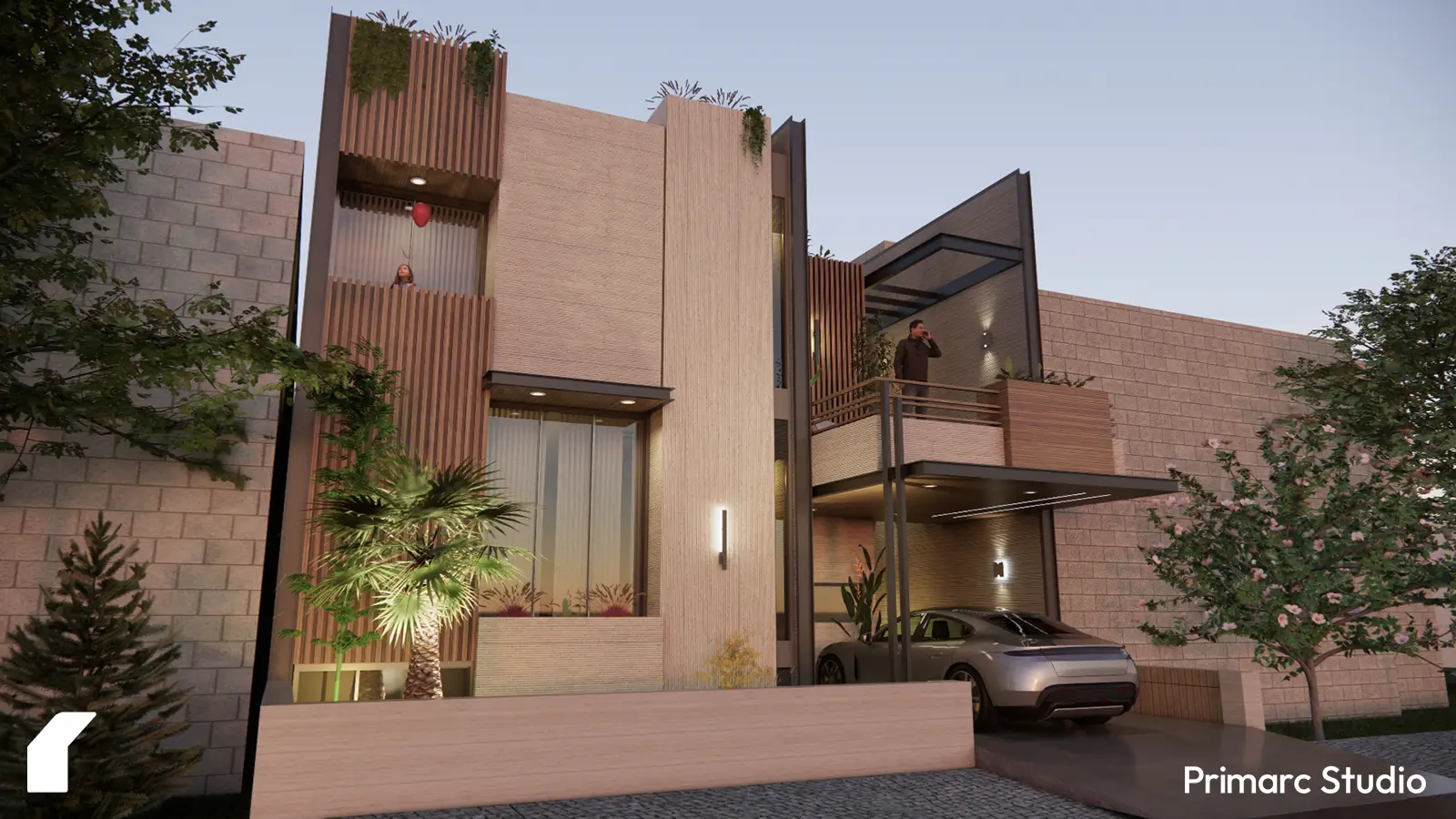 Modern 10 Marla house 35x65 design in B17, Islamabad.