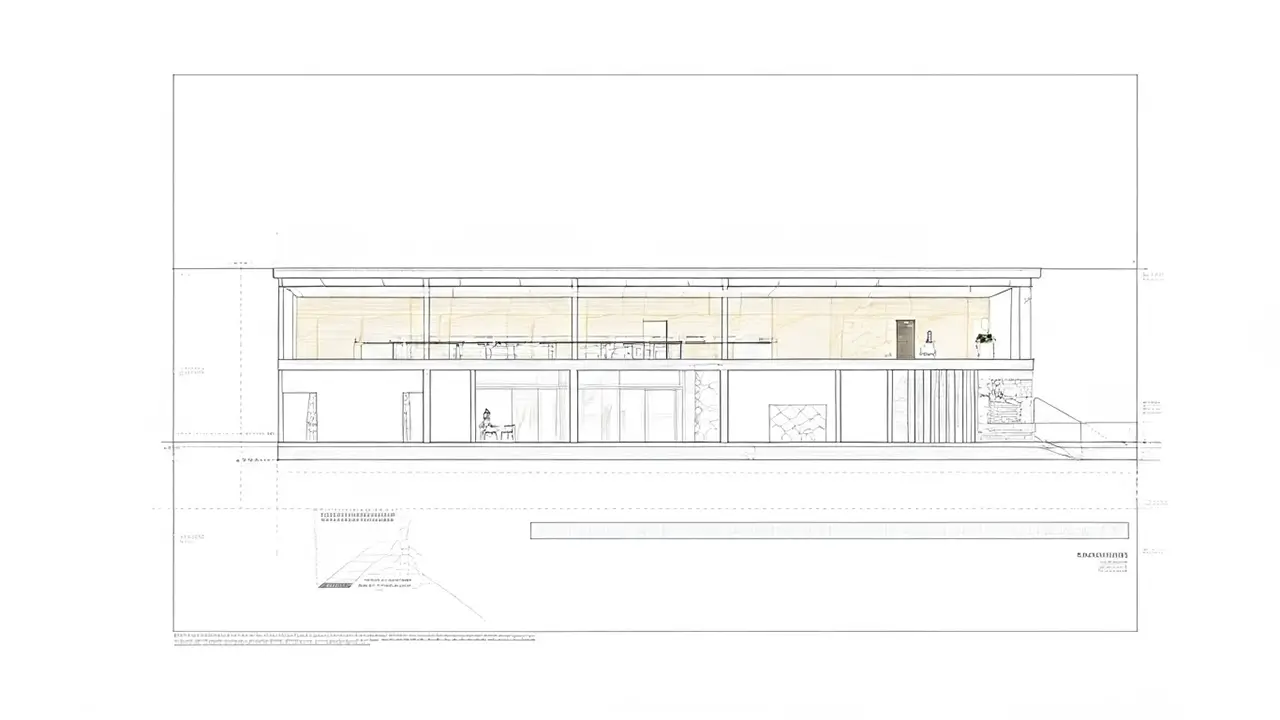 Blueprint for optimizing natural light in architecture.