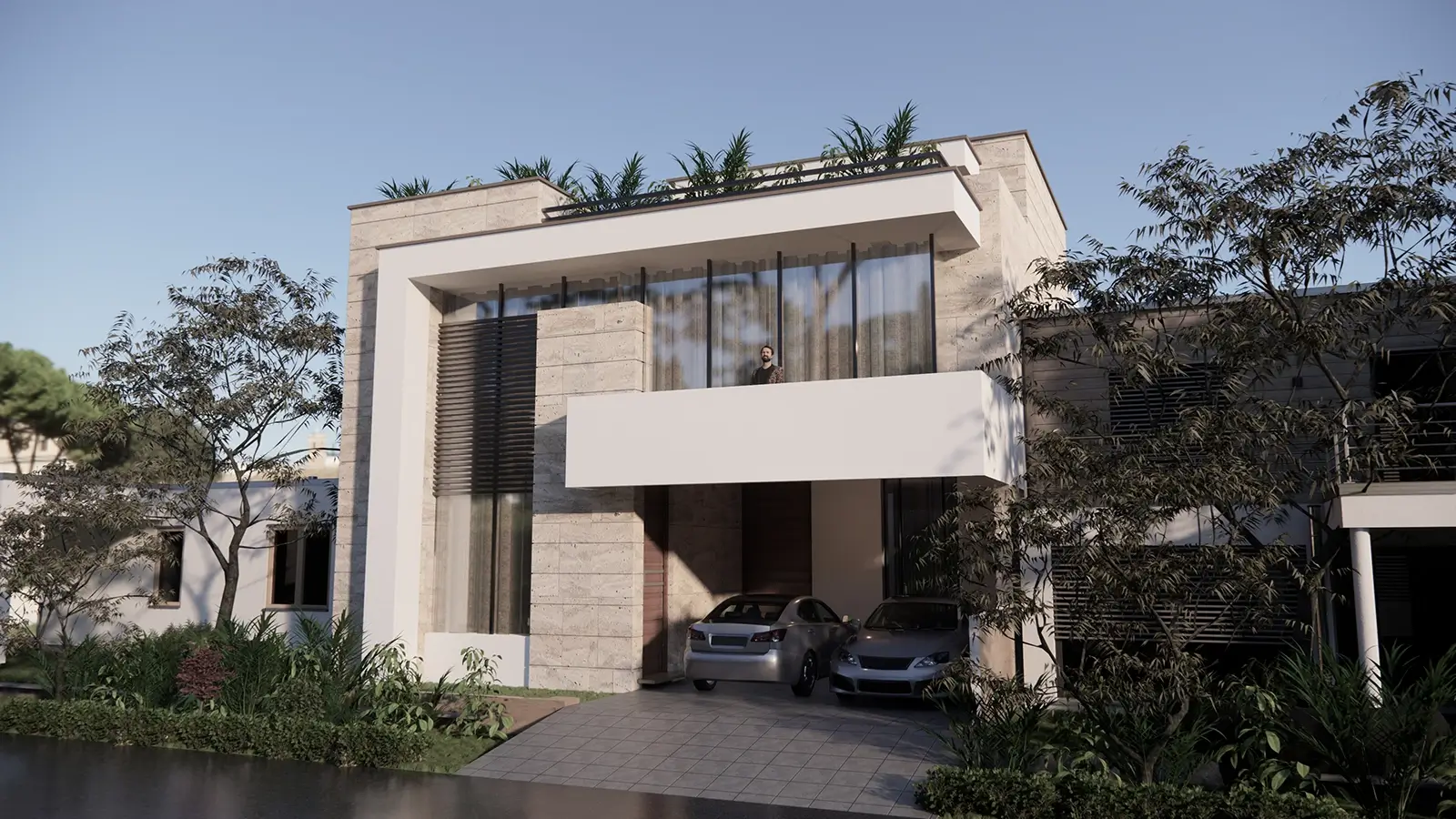 10 marla house typical exterior design in Islamabad