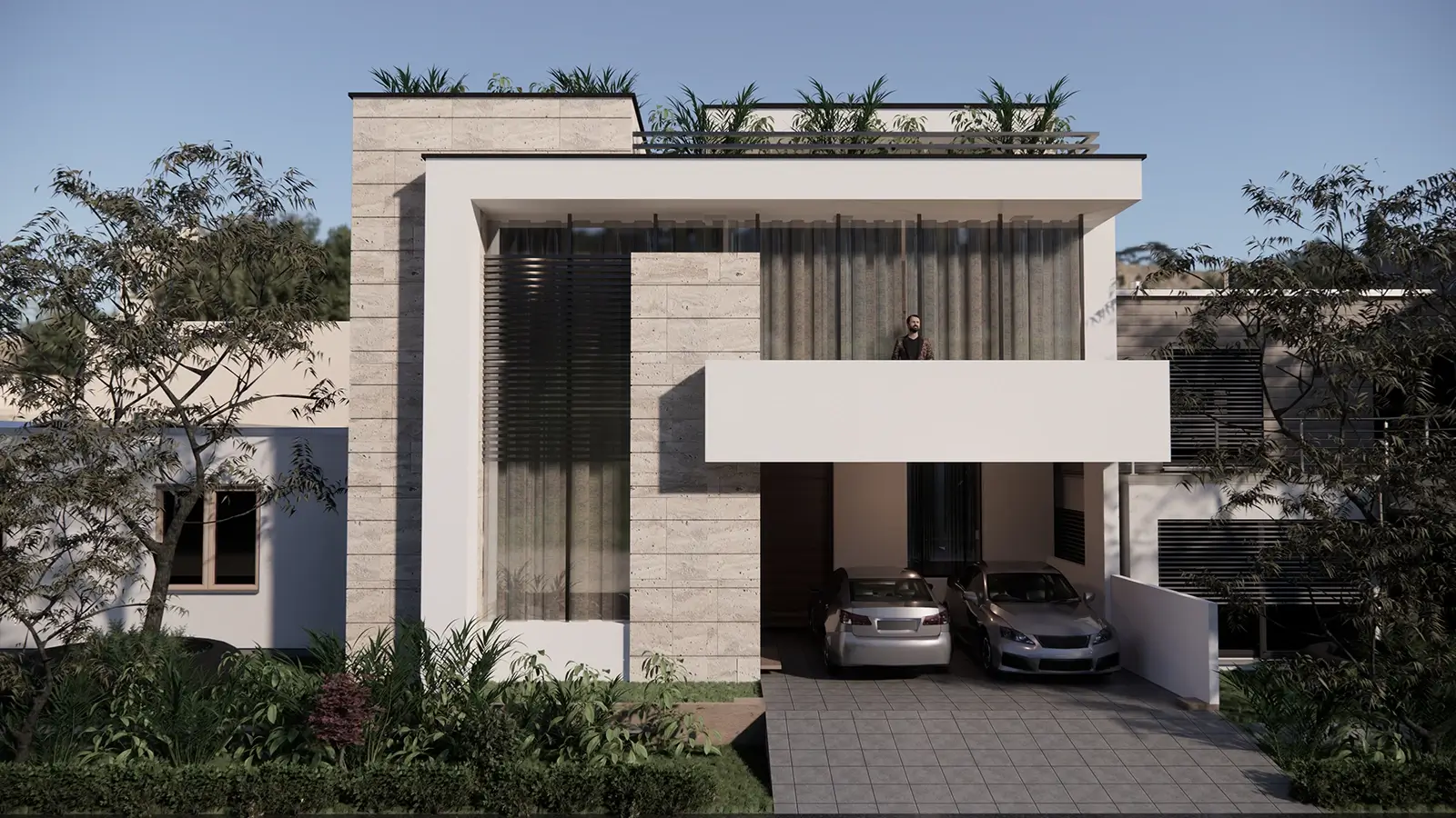 10 marla house facade design in Islamabad