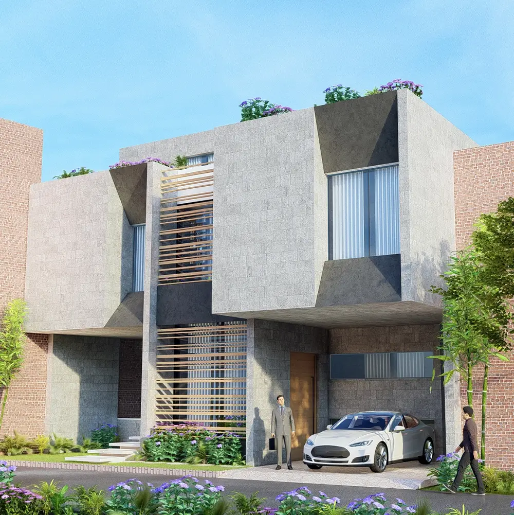 10 marla double story house design in Peshawar