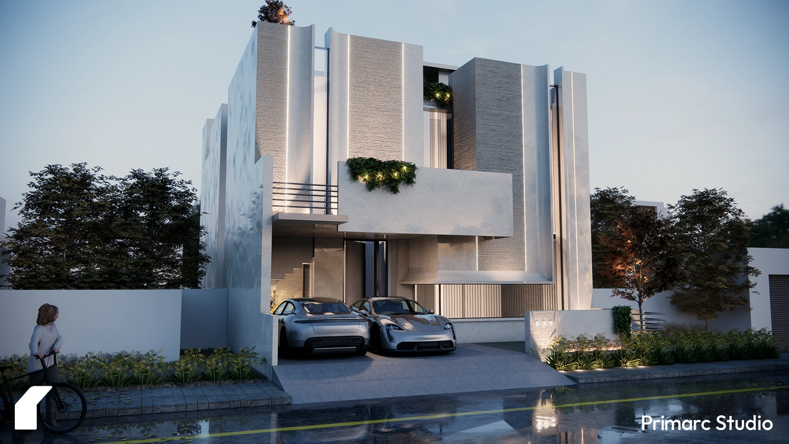 modern house design on 10 marla plot with interior design also