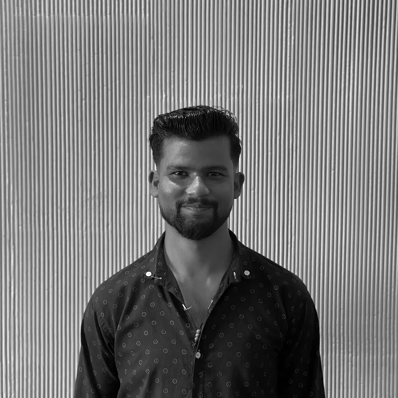 Usman Masih, Junior Draftsman at Primarc Studio, Islamabad, assisting in the preparation of architectural drawings and 3D visualizations.